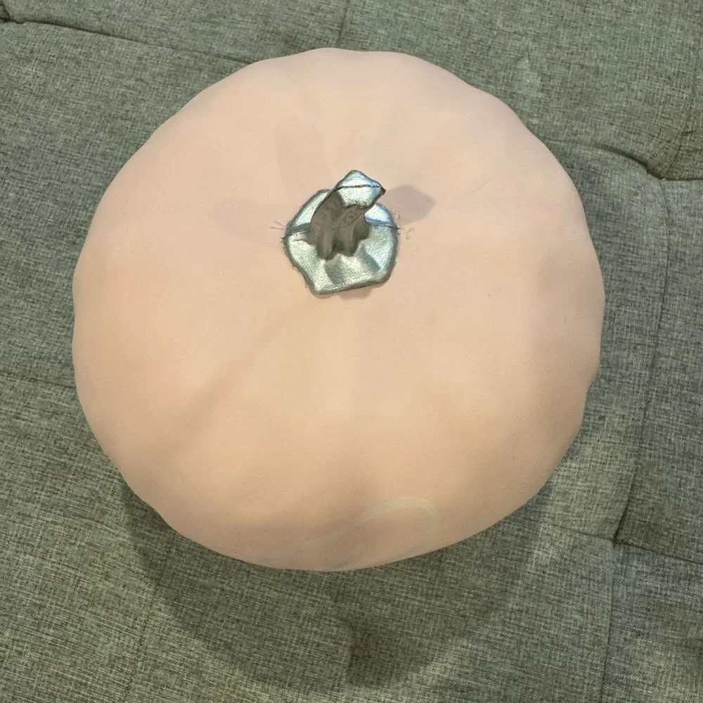 Target Pink Pumpkin Decor with Boo Script